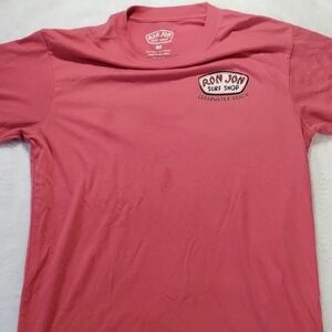 Ron Jon Surf Shop Pink Tee Size Medium